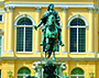 Schloss Charlottenburg in Berlin vom Park